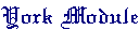 York Module