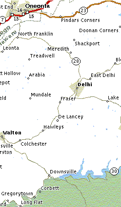 Mapest map. Note it favors the smallest towns.