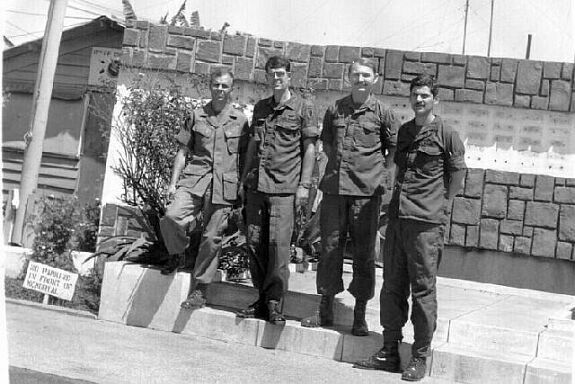 Photo of the Camp Holloway Memorial Wall in Vietnam