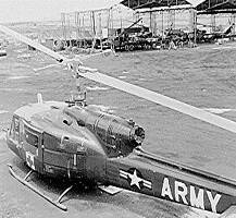 57th Medevac Huey and Maintenance Hangars