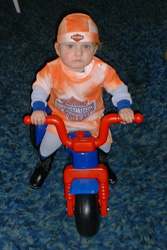 Biker Baby Kris!