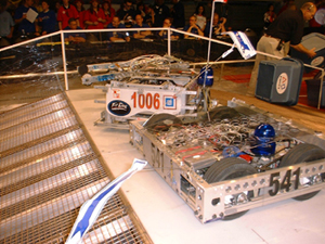 2 Robots at the end of a match