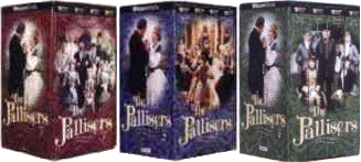 The Pallisers boxed sets 1, 2 & 3 - Copyright image used with the kind permission of Acorn Media.