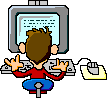animated pc user