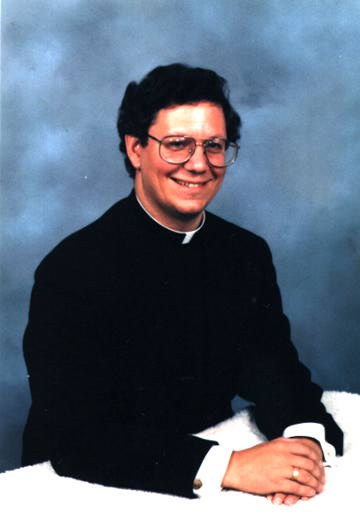 Father Tim Hayes when he started at Blessed Sacrament.
