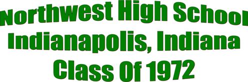 Northwest High School Class Of 1972