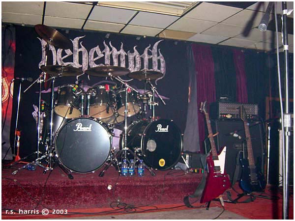 Behemoth - Champs - Burbank, IL - 30 March 2003