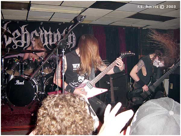 Behemoth - Champs - Burbank, IL - 30 March 2003