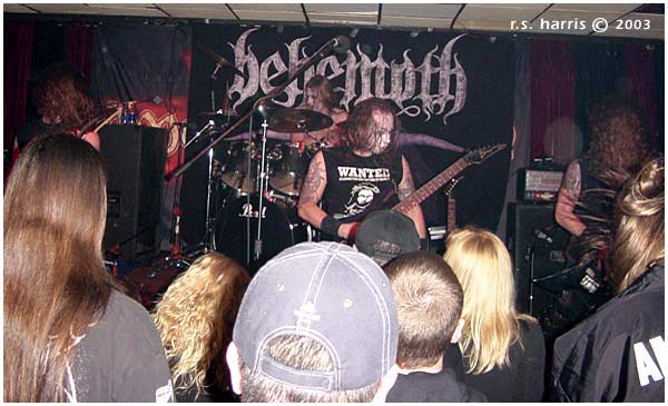 Behemoth - Champs - Burbank, IL - 30 March 2003